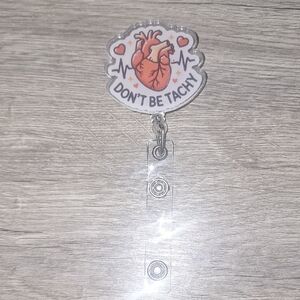 "Don't Be Tachy" Heart Badge Reel